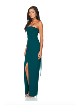 Nookie Royal Gown Teal Green 10 for rent on The Volte - image 2