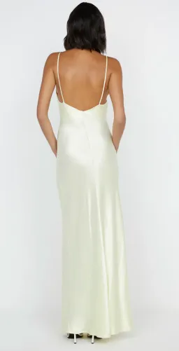 Bec and Bridge Moon Dance V Maxi Dress - Ice Yellow - Size 8 for rent on The Volte - image 2