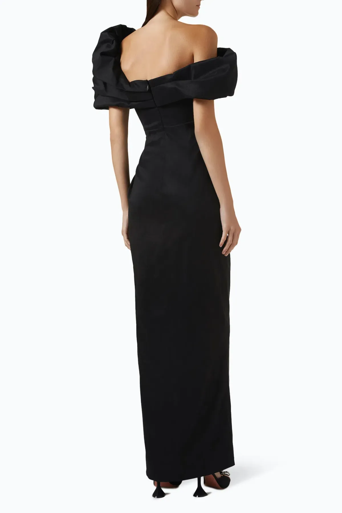 Rachel Gilbert Gia Gown in Black Size 2 / AU 10 - Image 3