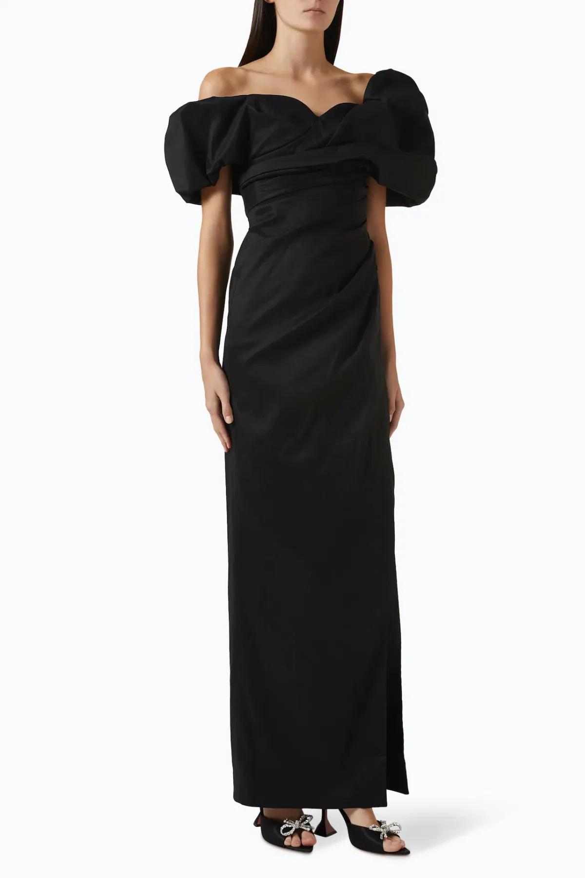 Rachel Gilbert Gia Gown in Black Size 2 / AU 10 - Image 2