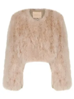 Bubish Manhattan Crop Jacket Blush Size S / AU 8 for rent on The Volte - image 7