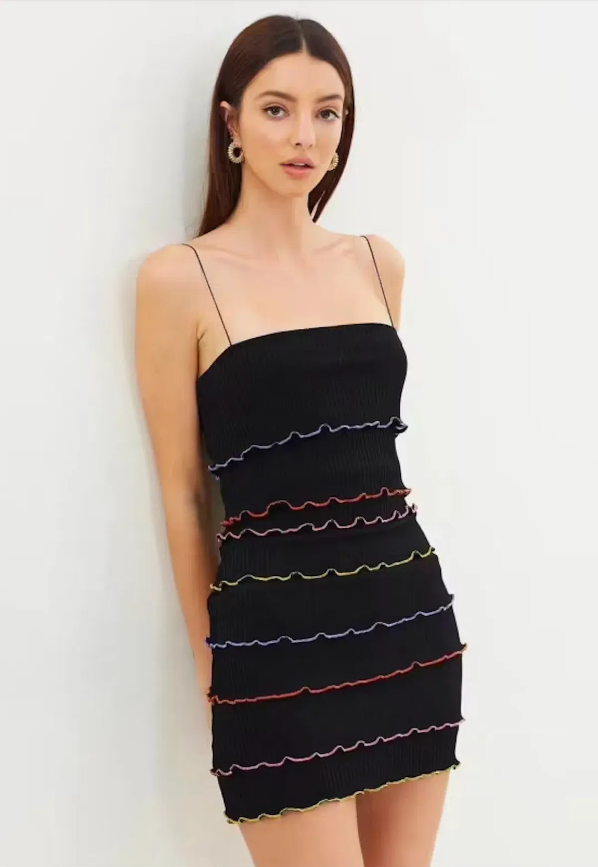 Bec & Bridge La Bamba Mini Dress Black Size AU 12 / L for rent on The Volte - main image