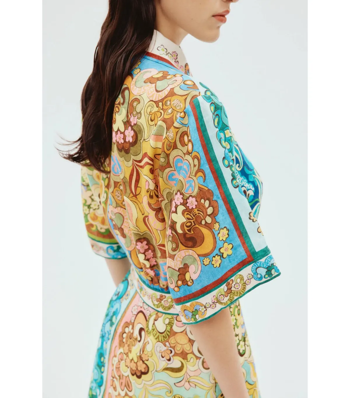 Alemais Dreamer Mini Dress Multi Size AU 10 - Image 5