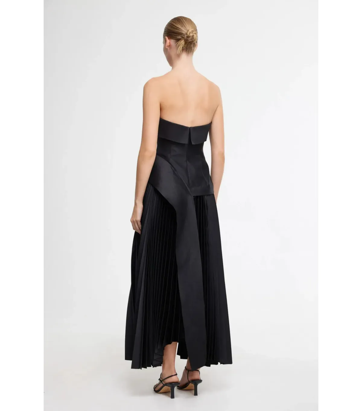 Acler Hammil Midi Dress in Black Size AU 10 - Image 3