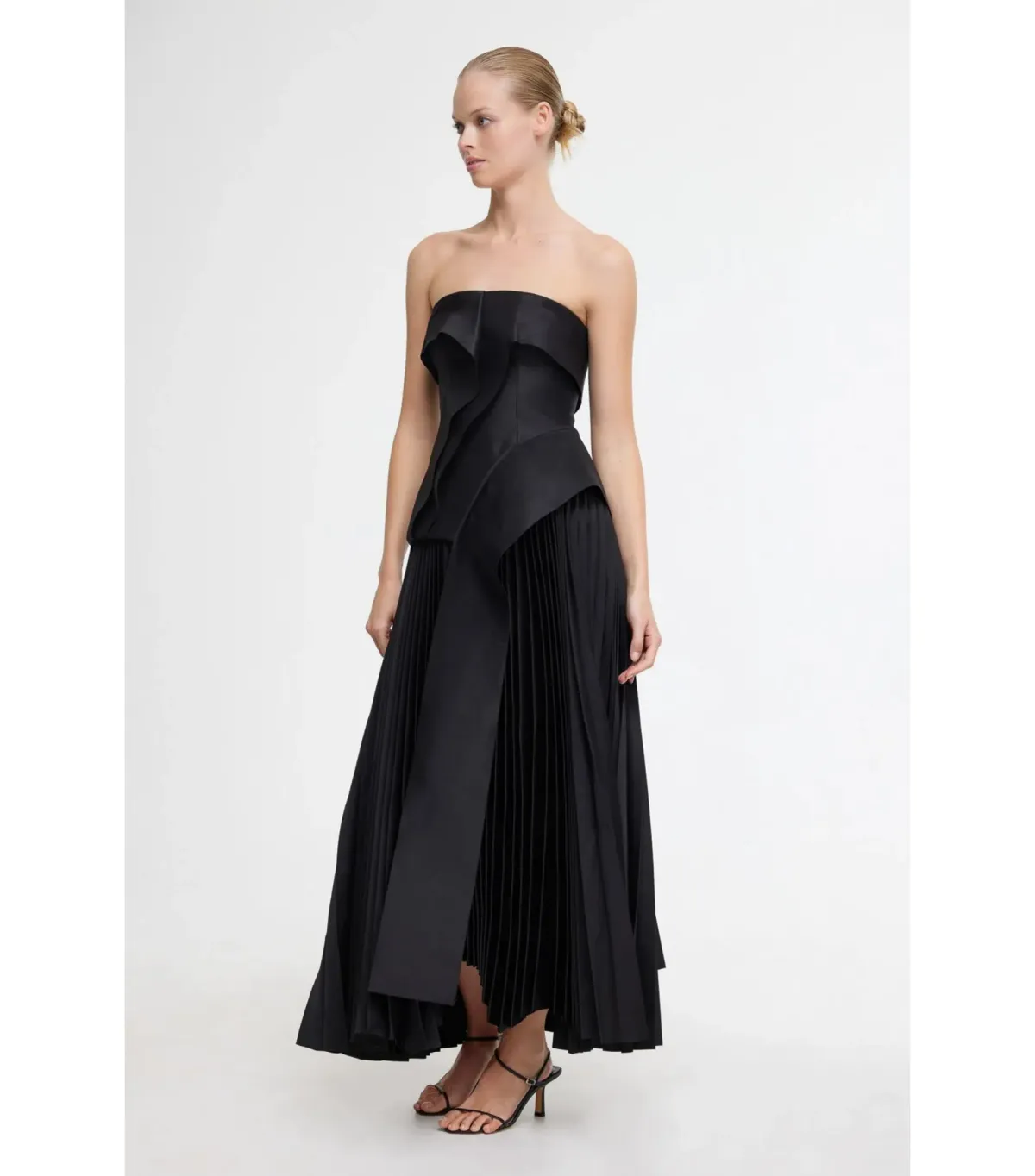 Acler Hammil Midi Dress in Black Size AU 10 - Image 2