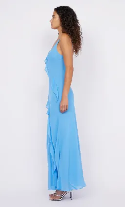 Bec & Bridge Aida Frill Dress Maxi Azure Size 8 for rent on The Volte - image 4