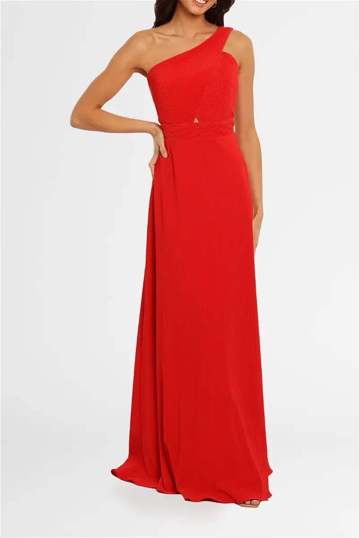 Langhem Dior Gown Red Size 16 - Image 1