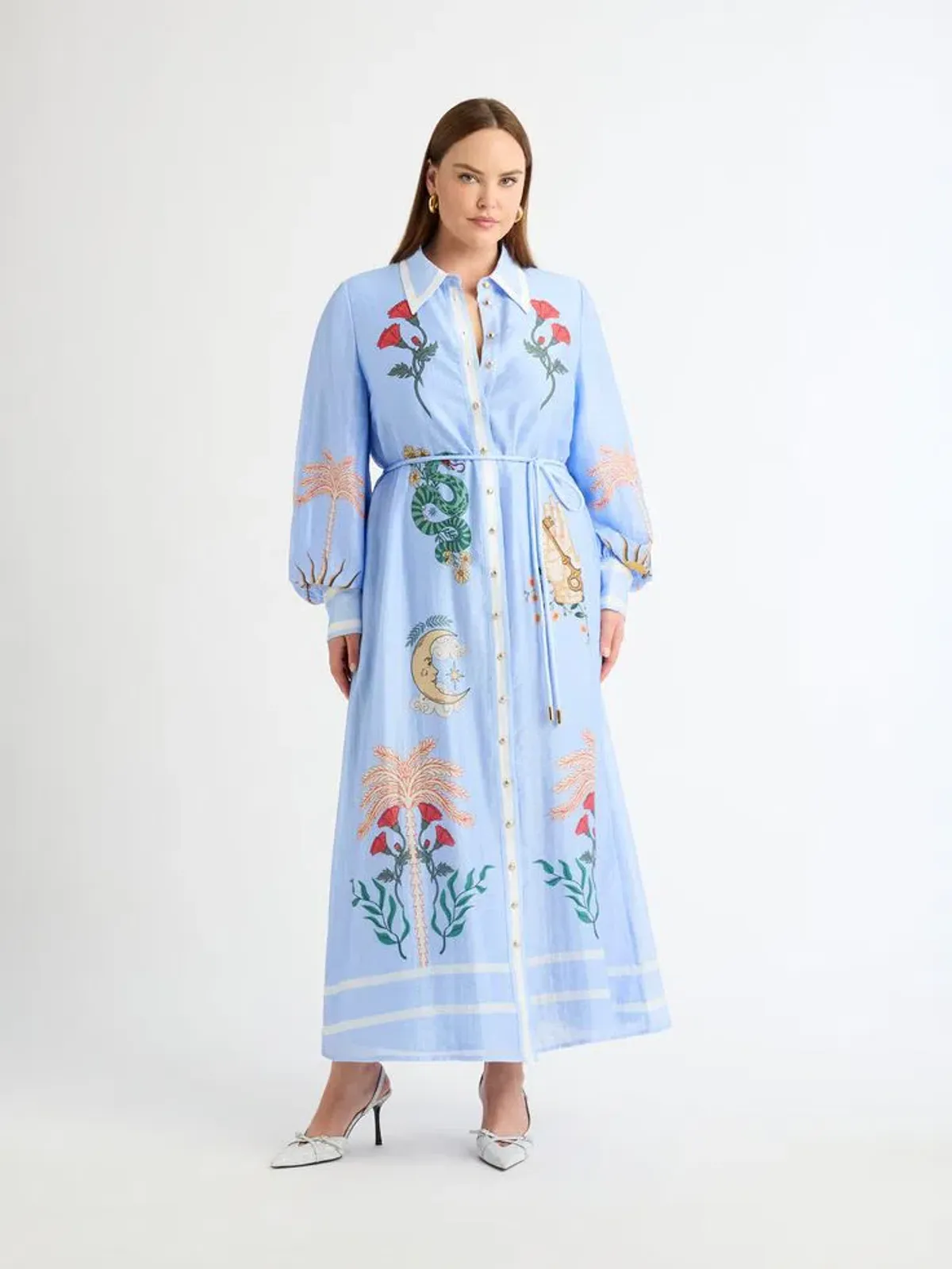 Sheike Mystic Maxi Dress Print Size 6 - 10 for rent on The Volte - main image