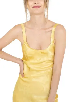 Realisation Par Allegra Dress Yellow Dragon Silk Jacquard Size XS/6 for rent on The Volte - image 3