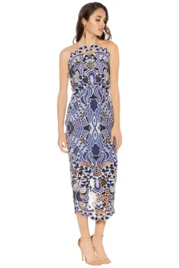 Thurley Blues Festival Dress Blue Size 10 for rent on The Volte - image 2