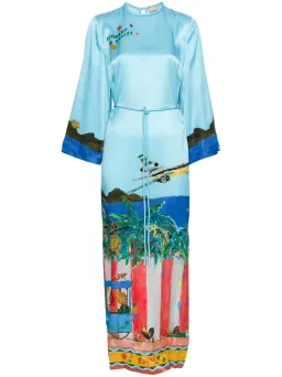 Alemais All Aboard Midi Dress Multi Size 12 for rent on The Volte - image 4