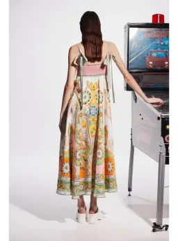 Alemais Pinball Sundress Print Size AU 8 for rent on The Volte - image 3