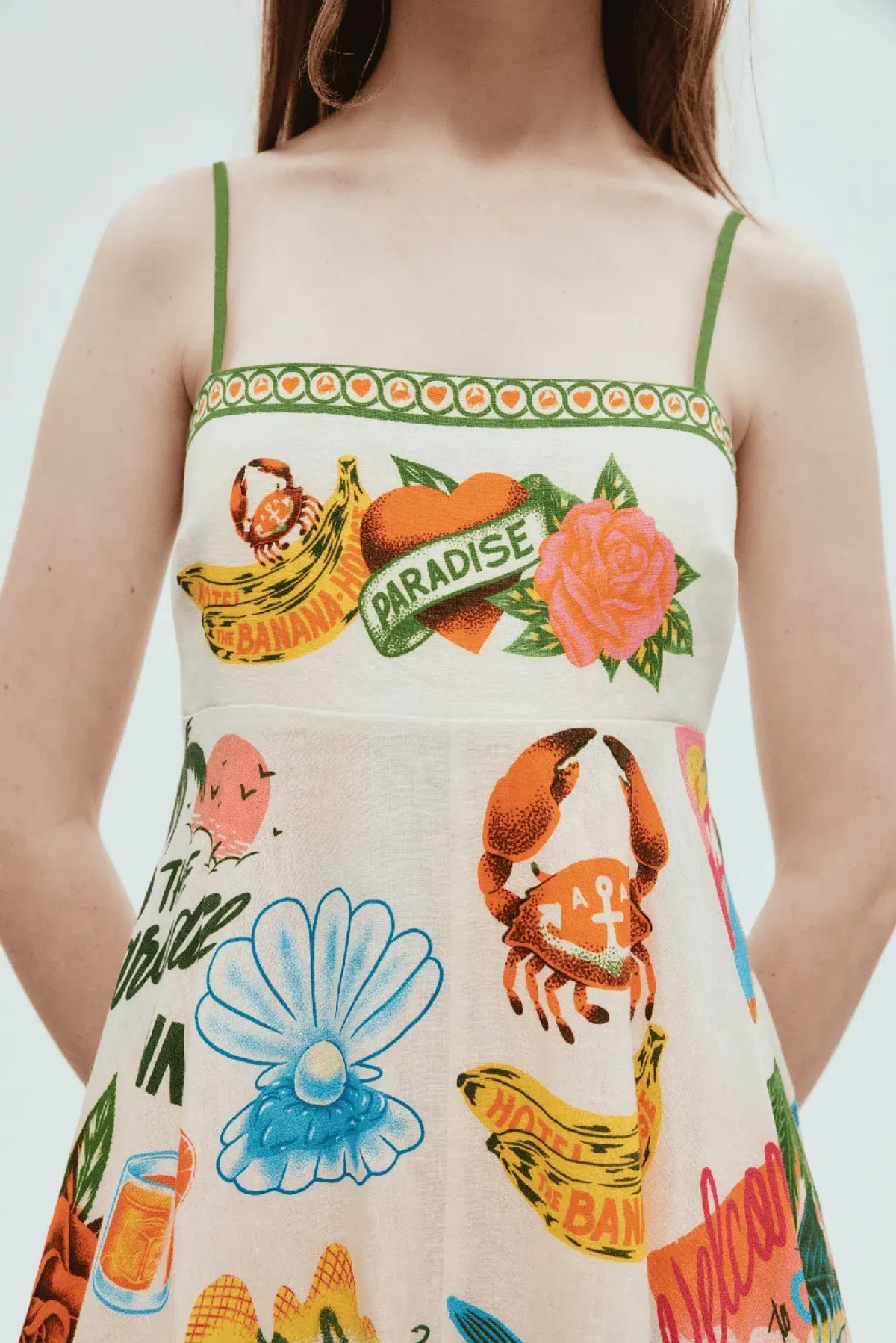 Alemais Paradiso Sundress Print Size AU 8 - Image 2