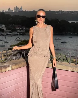 Arcina Ori Matisse Dress Grey Size XS/Au 6 for rent on The Volte - image 5