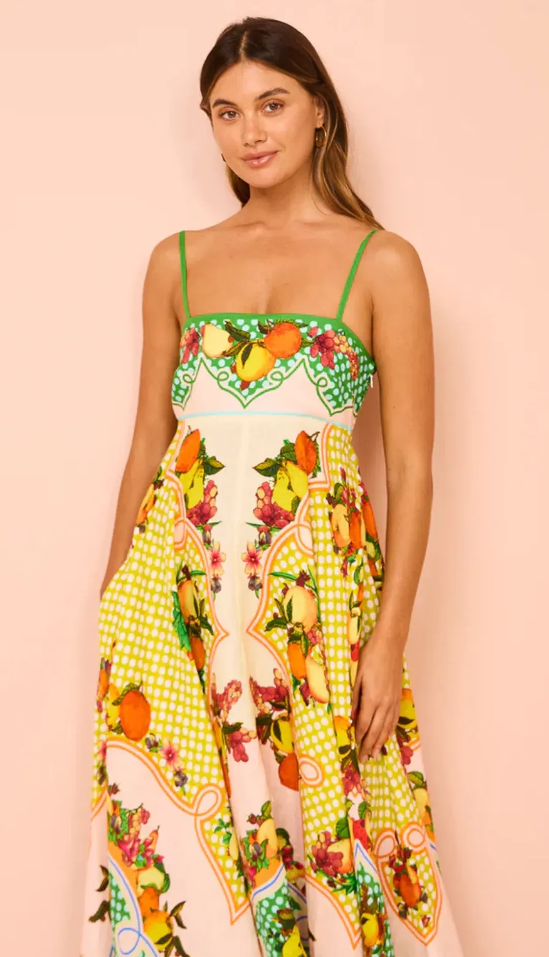 Alemais Lemonis Sundress Multi Size AU 10 for rent on The Volte - main image