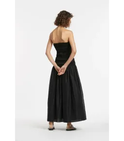 Sir The Label Xanthe Strapless Midi Dress in Black Size 3 / AU 12 for rent on The Volte - image 3