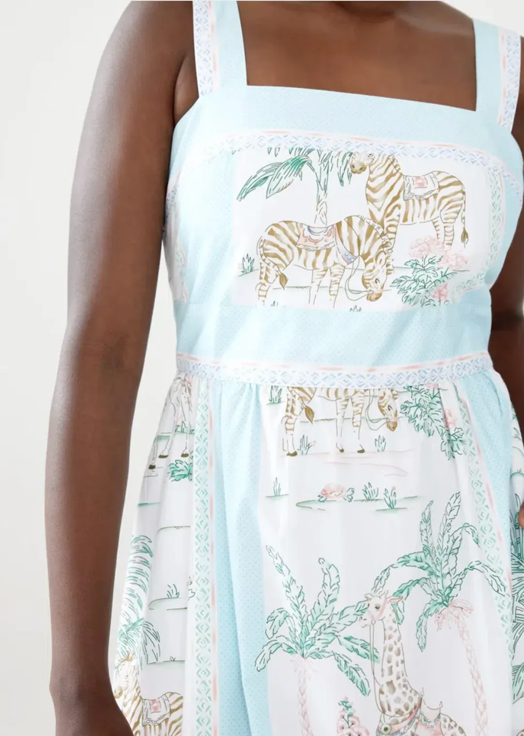 Binny Lake Malawi Midi Dress Print Size 8 for rent on The Volte - main image