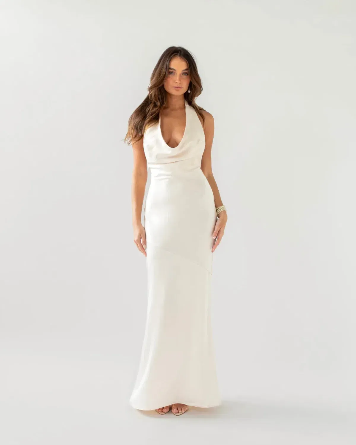 Arcina Ori Daniella Dress Ivory Size S / AU 8 for rent on The Volte - main image
