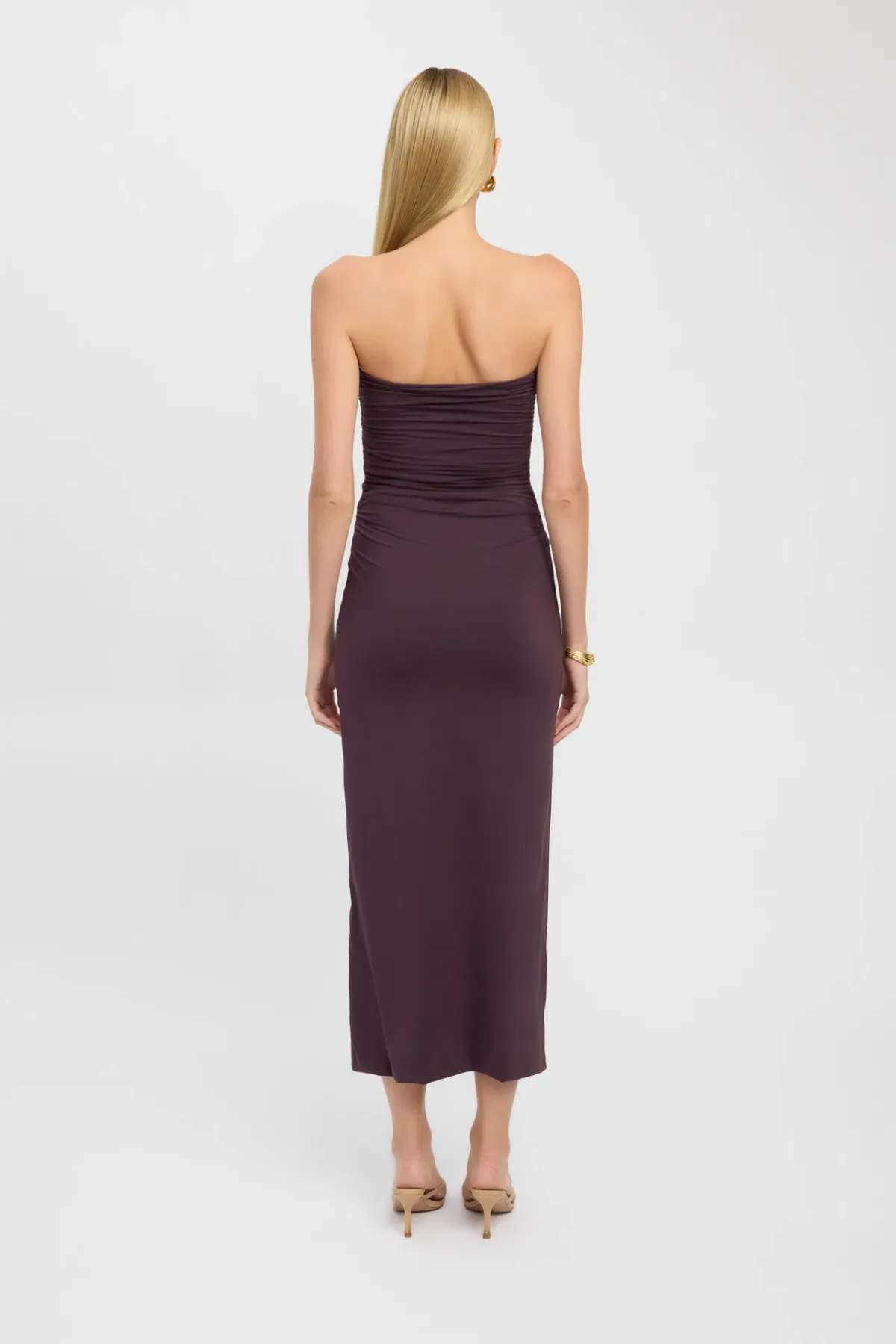 Kookai Tayla Trim Dress Cocoa Size 10 - Image 2