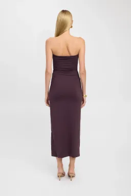 Kookai Tayla Trim Dress Cocoa Size 10 for rent on The Volte - image 2