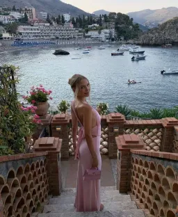 Natalie Rolt Fabienne Gown Blossom Pink Size 2 / AU 10 for rent on The Volte - image 6