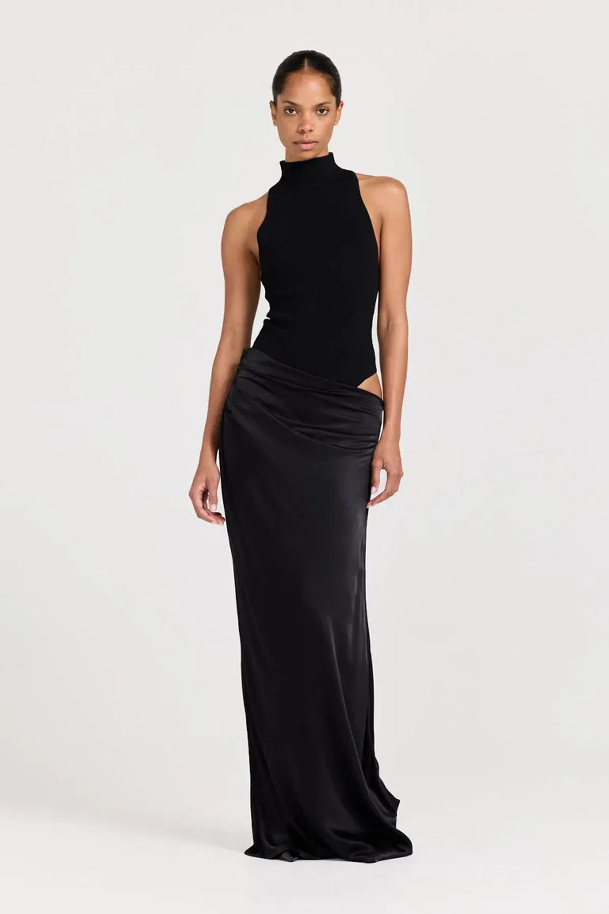 Henne Soraia Maxi Dress Black Size 10 - Image 1