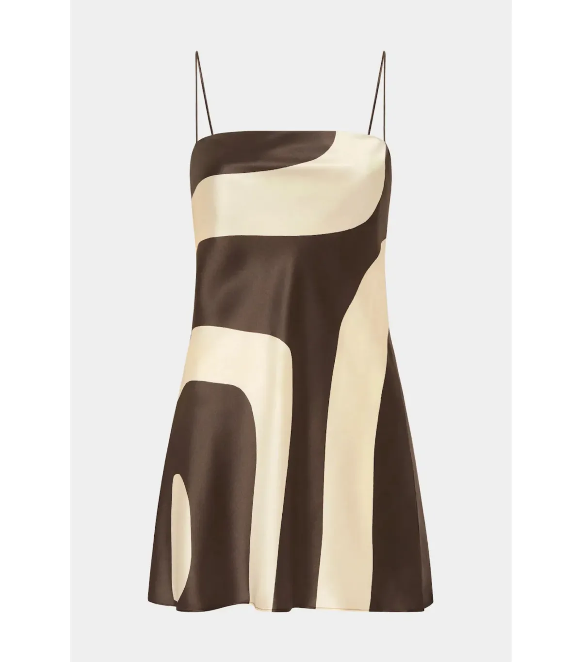 Sir The Label Freddie Slip Mini Dress in Poster Print Size 0 / AU 6 - Image 3
