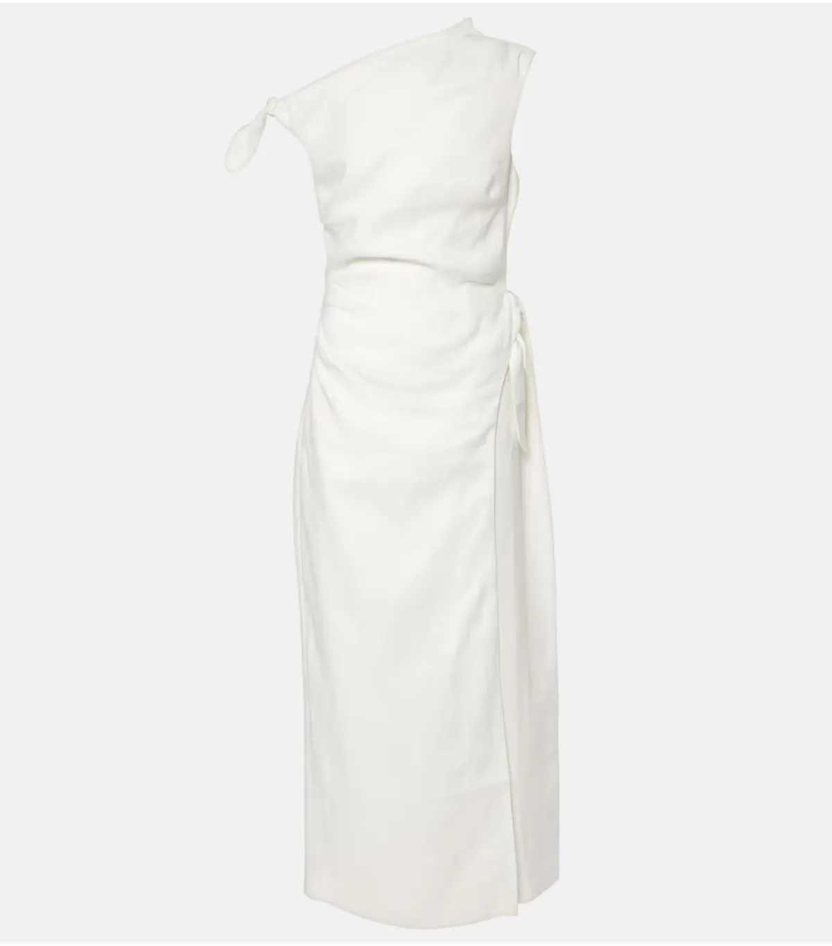 Sir The Label Tamara Linen Maxi Dress Ivory Size 1 / AU 8 - Image 5