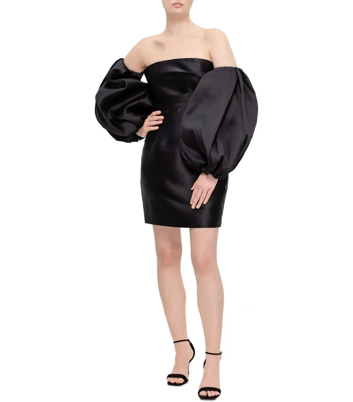 Solace London Bella Mini Dress Black Size AU 10 - Image 1