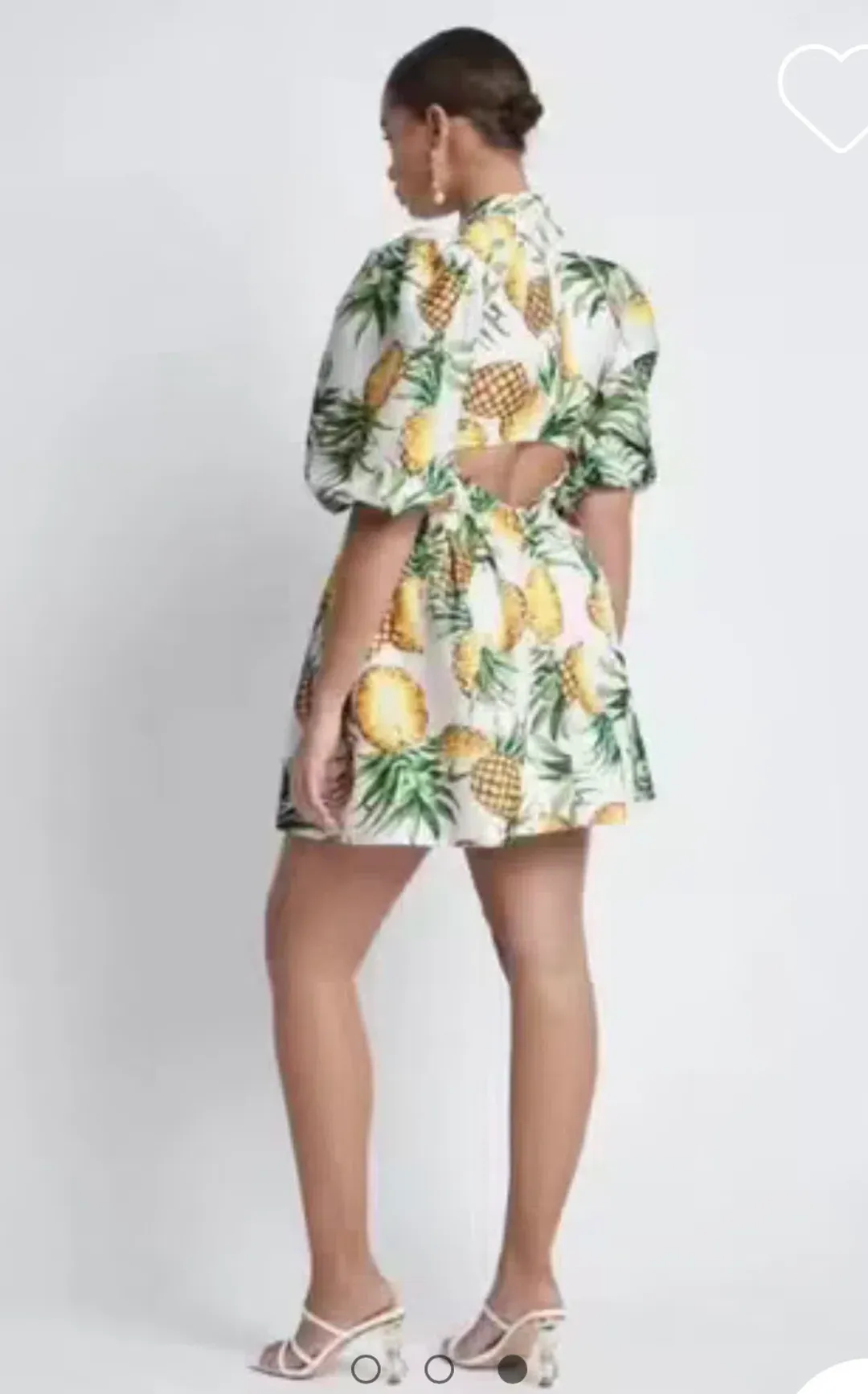 Sheike Pina Colada Mini Dress Print Size 6 for rent on The Volte - main image
