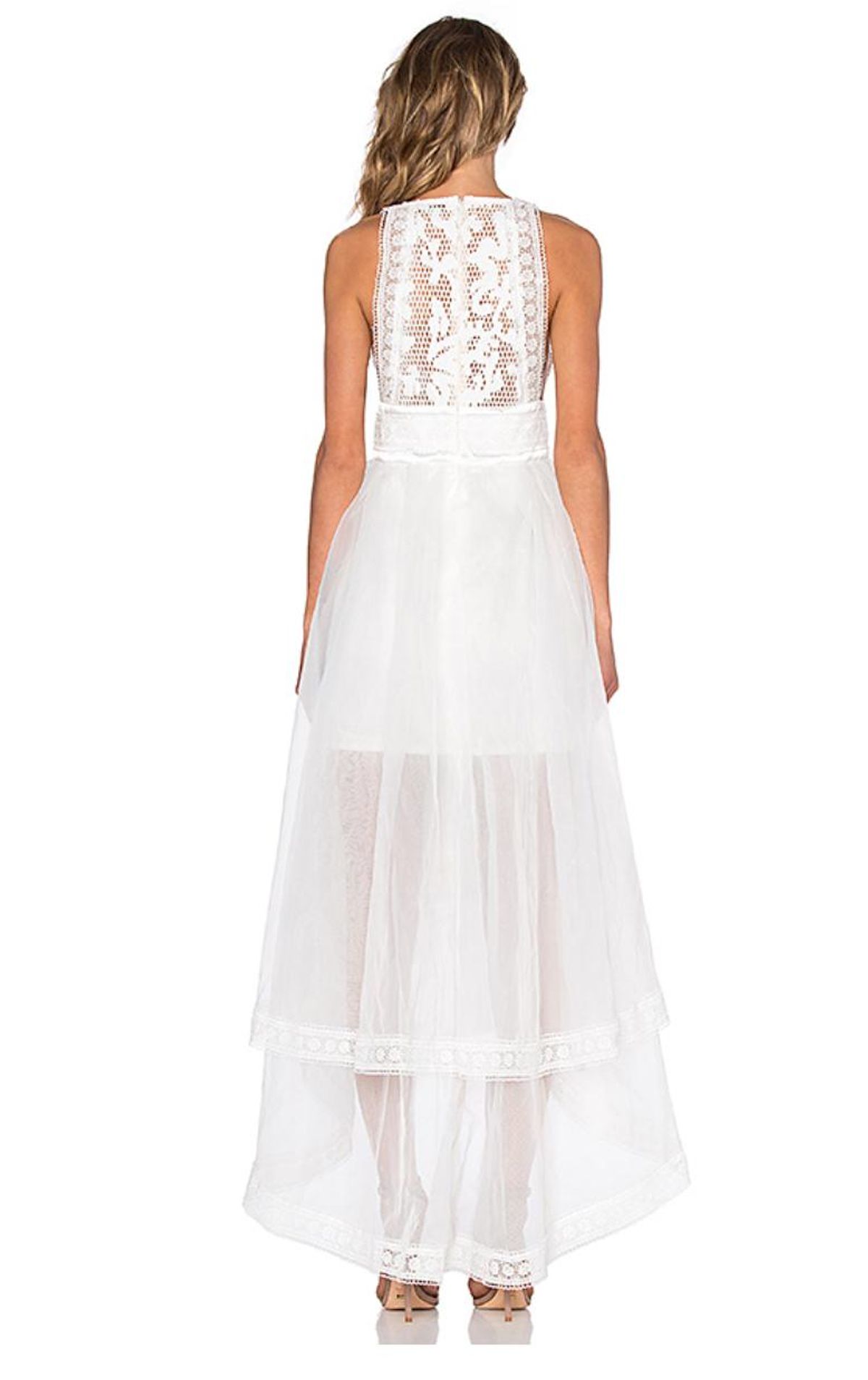 Asilio Welcome To The Dollhouse dress White Lace 10 - Image 2