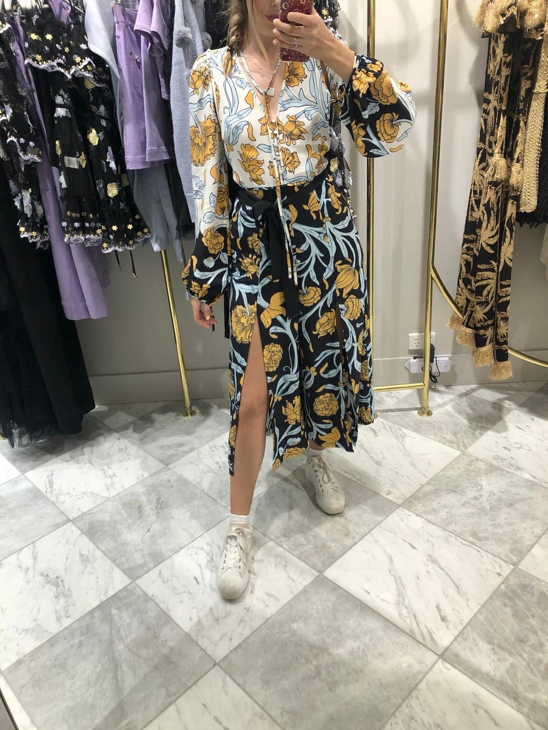 Alice McCall My everything jumpsuit black & gold 6 for rent on The Volte - main image