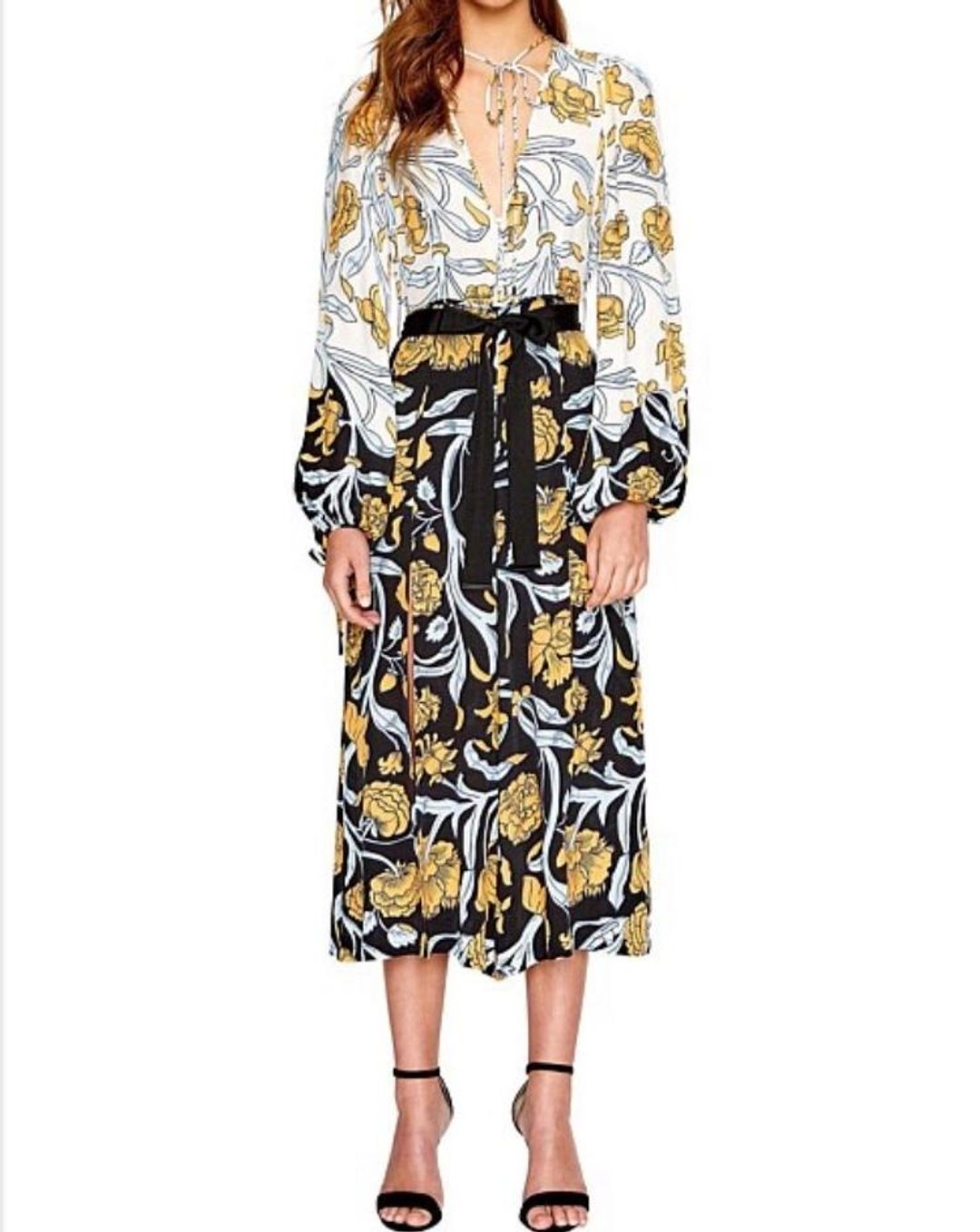 Alice McCall My everything jumpsuit black & gold 6 for rent on The Volte - main image
