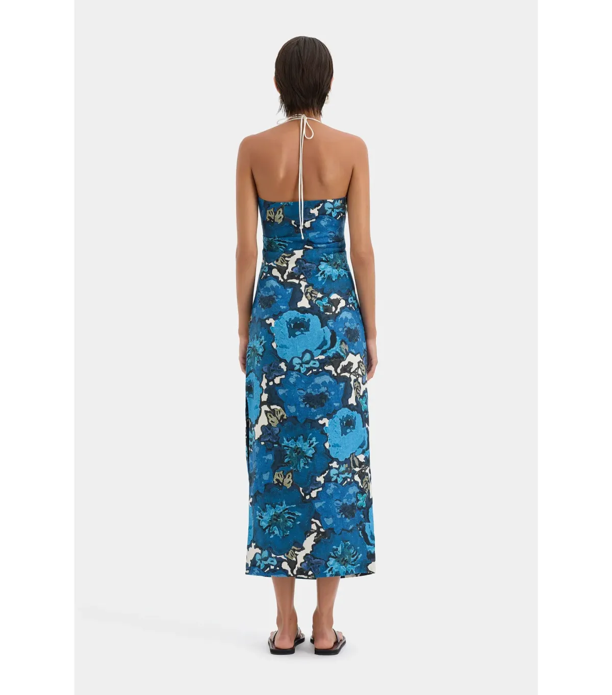Sir the Label Camellia Midi Dress in Flora Print Size 2 / AU 10 - Image 2