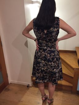 REVIEW Life of Love Dress Navy/Nude size 10 for rent on The Volte - image 2