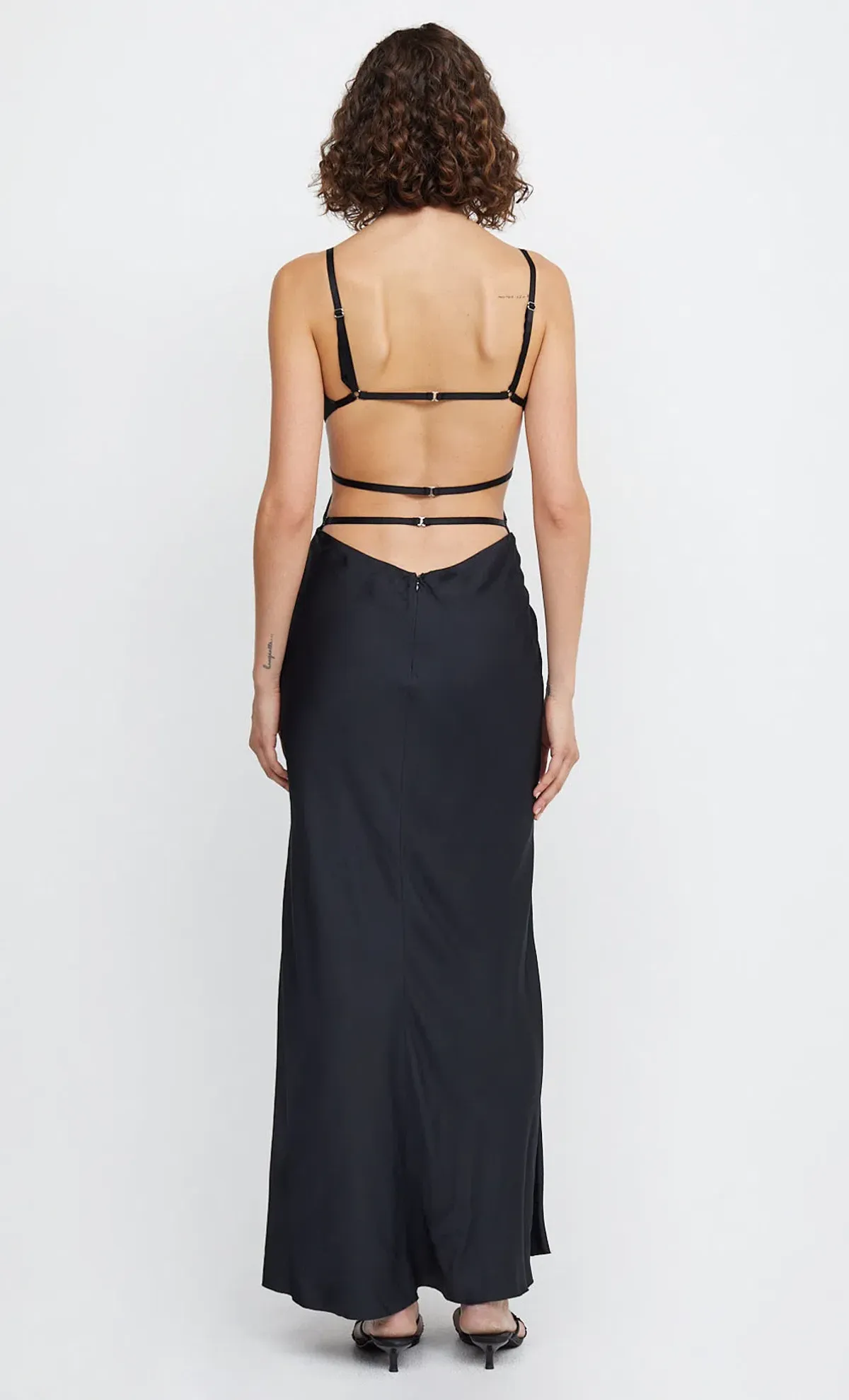 Bec & Bridge Diamond Days Maxi Dress Black Size XS / AU 6 - Image 2