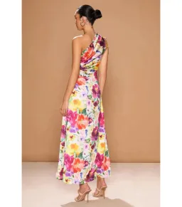 Sonya Moda Nour Midi Dress in Floreal Watercolour Size AU 8 for rent on The Volte - image 3