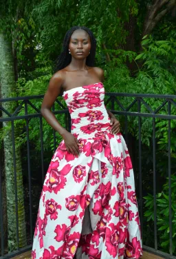 Behold Maxi Dress - Boldly Blooming Aje size S for rent on The Volte - image 2