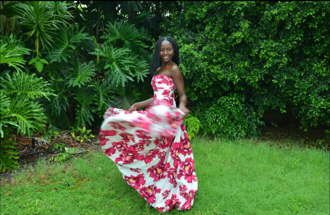 Behold Maxi Dress - Boldly Blooming Aje size S for rent on The Volte - main image