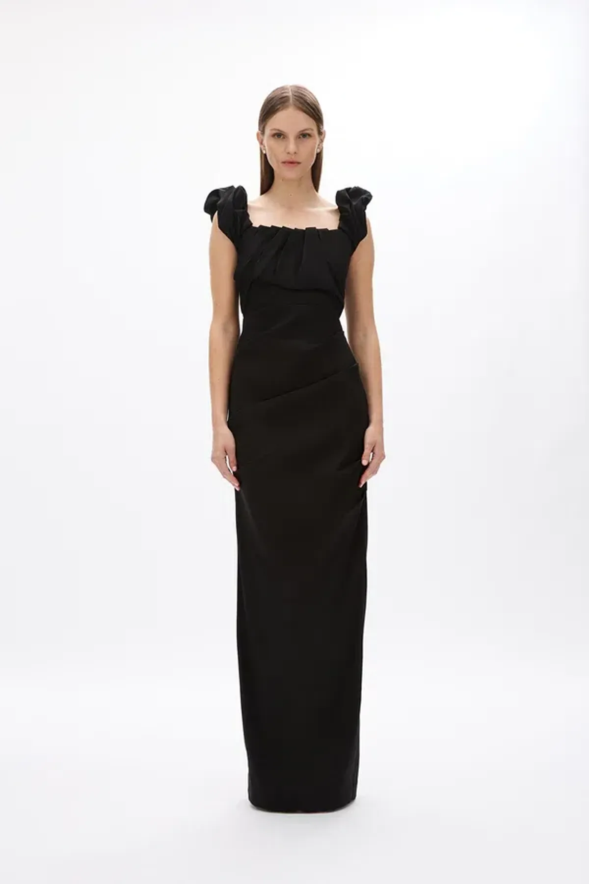 Rachel Gilbert Kalina Gown Black Size 2 / AU10 or AU12 - Image 1