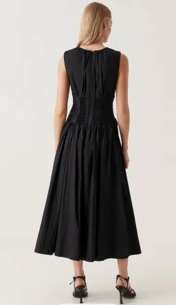 AJE Agatha Knot Waist Midi Dress Size 6 for rent on The Volte - image 4