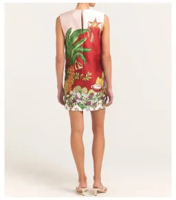 Alemais Tiger Mini Dress Multi Size AU 6 for rent on The Volte - image 2