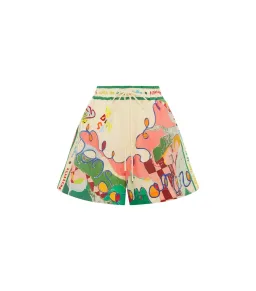 Alemais Nadia Shirt and Short Set Print Size AU 6 for rent on The Volte - image 6