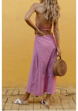 Posse the Label Marlowe Dress Red Gingham XS / AU 6 for rent on The Volte - image 1