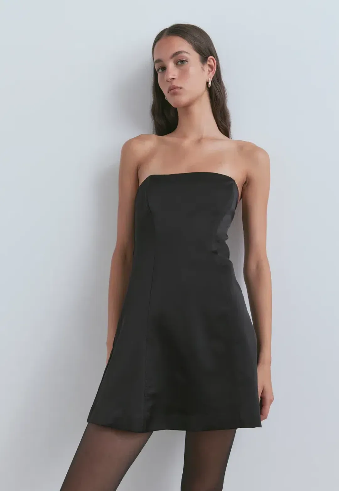 Viktoria and Woods Ultimo Mini Dress Black Size AU 2 / AU 10 for rent on The Volte - main image