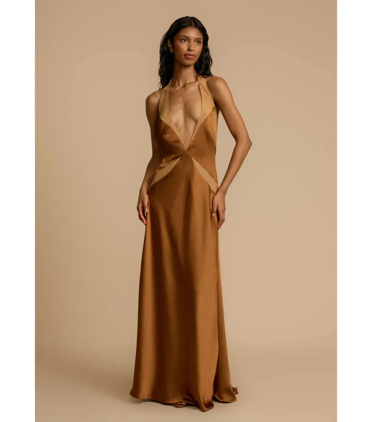 Arcina Ori Devora Dress Brown Size AU 6 - Image 1