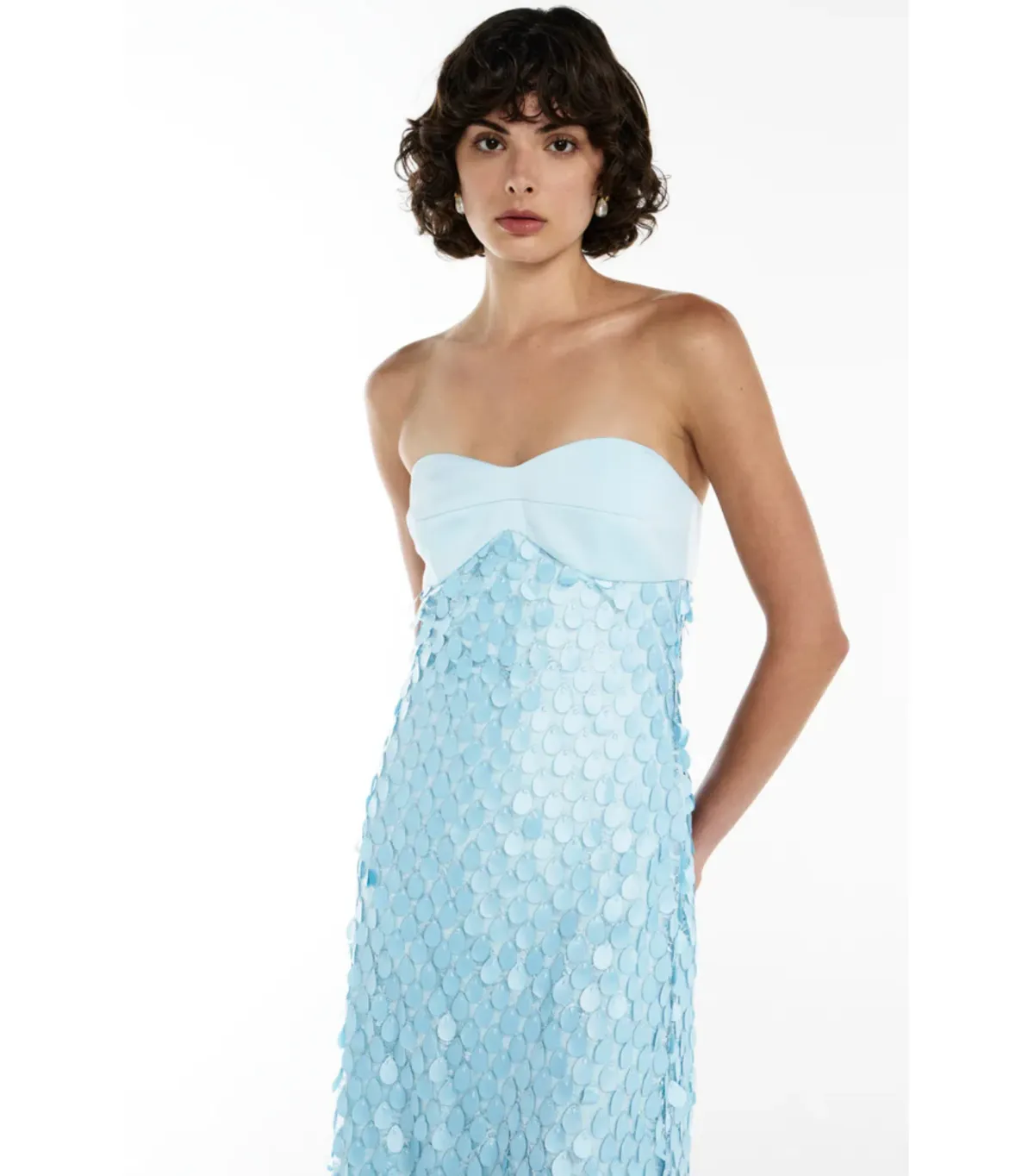 Manning Cartell Supreme Extreme Balconette Dress in Aqua Spritz Size AU 10 - Image 2