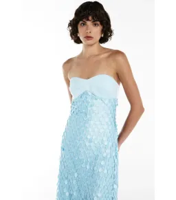 Manning Cartell Supreme Extreme Balconette Dress in Aqua Spritz Size AU 10 for rent on The Volte - image 2