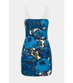 Sir the Label Camellia Mini Dress in Flora Print Size 3 / AU 12 for rent on The Volte - image 4