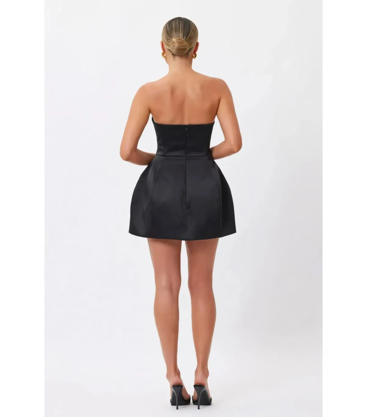 Bianca & Bridgett Elysse Mini Dress in Black Size M / AU 10 - Image 3
